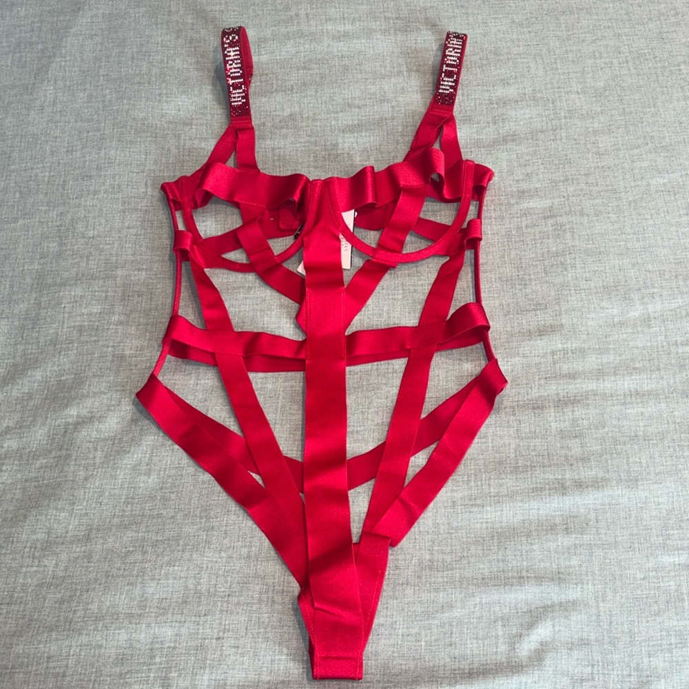 Red Victorias Secret Lingerie New